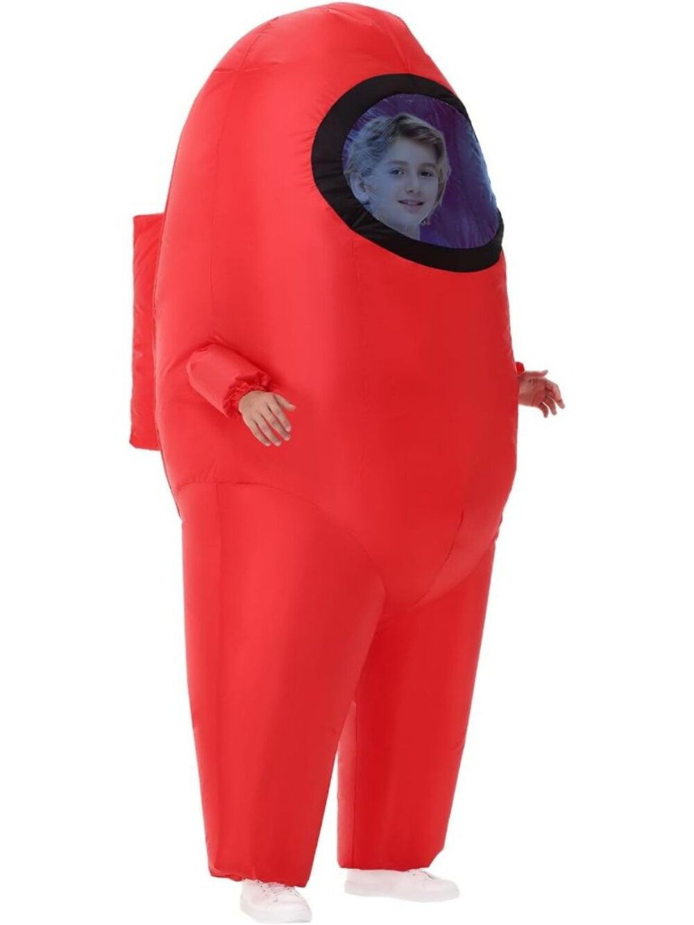 Funny Inflatable Space Suit Costume for Kids - Halloween Cosplay Outfit